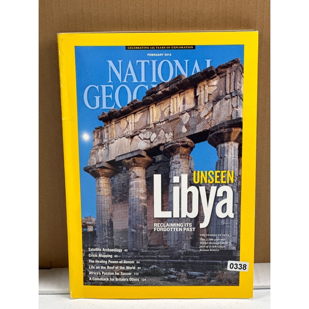 National Geographic Magazine February 2013 Unseen Libya Issue